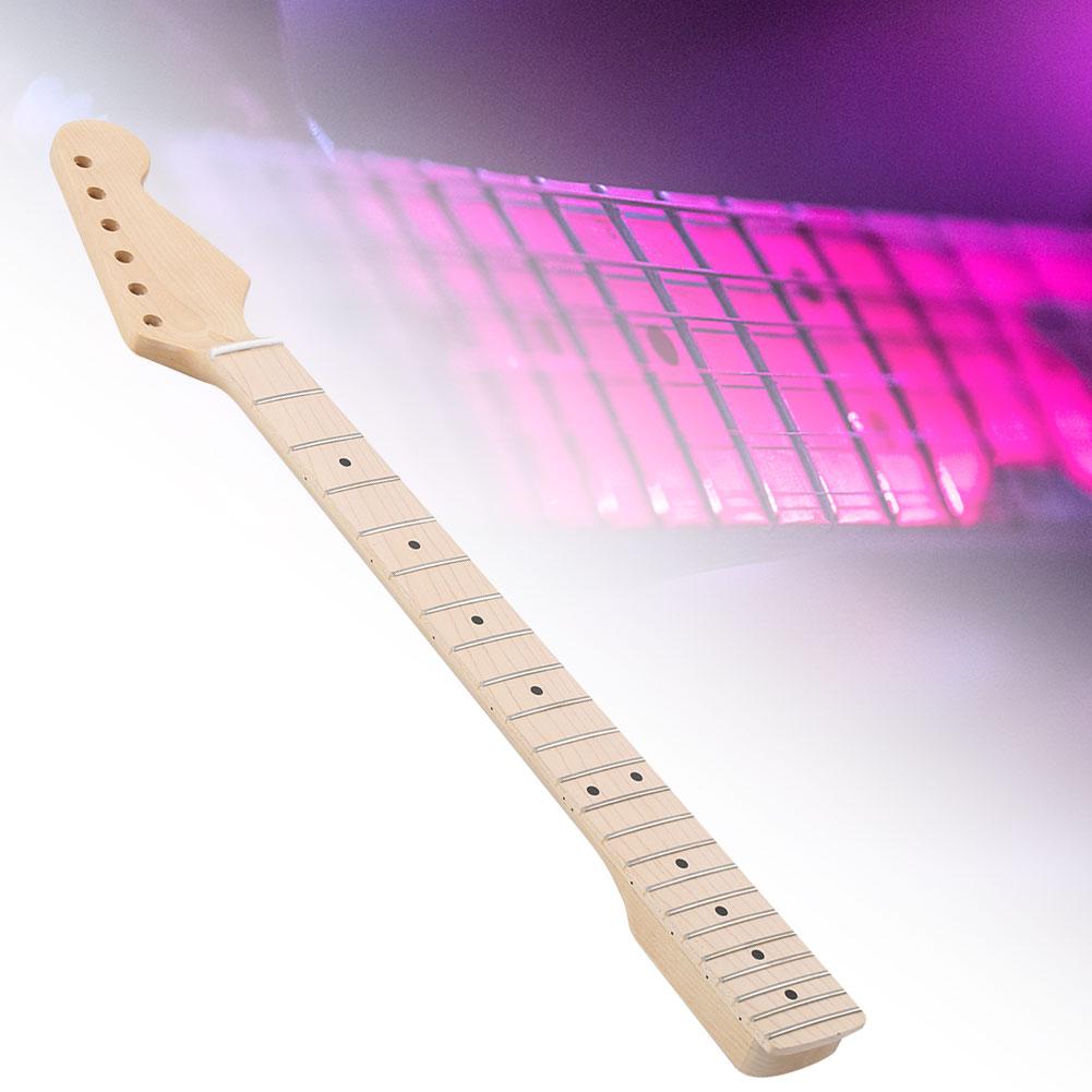 Guitar Neck with 22 Fret Electric Canada Maple Rosewood Fingerboard Repalcement for Fender