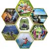 20L Badetasche Solar Wärmeabsorption Armee Grün Badetasche Outdoor Camping Kulturtasche