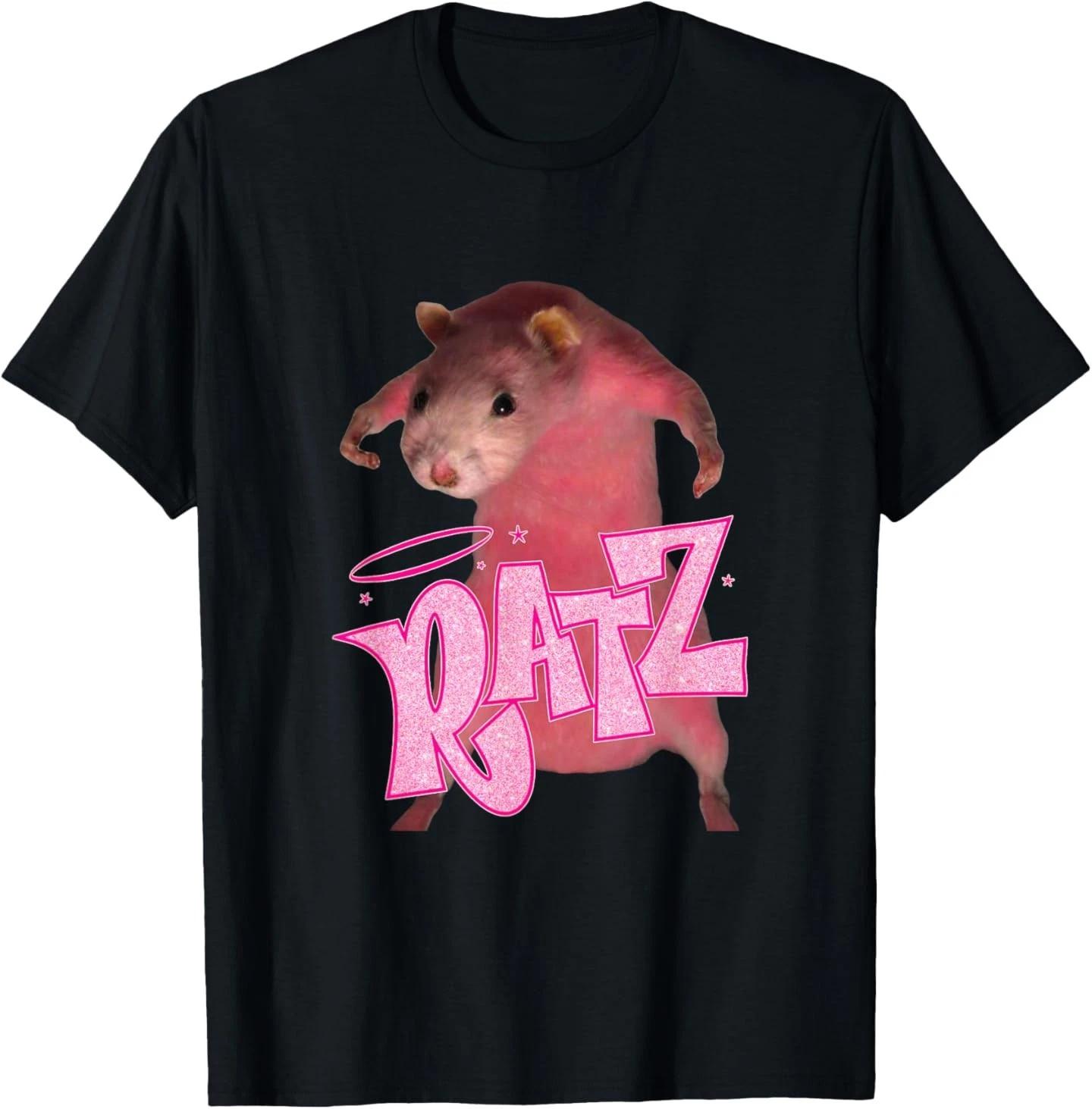 Ratz Funny Pink Mouse Rat T-Shirt 4XL
