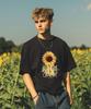 One Hundred Percent Ohpxgoodd Sunflower Semi-Oversized Short Sleeve Tee