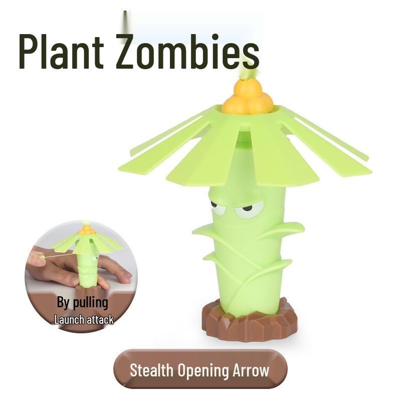 Plants vs. Zombies Toy Set: Machine Bug, Football Gun, Pea Pod, Carnivorous Plant Models