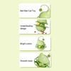 Interactive Tumbler Cat Toy Funny Puzzle Cat Food Dispenser with Fluffy Ball And Bell Self Play Kitten Enrichment Toy for Indoor Cats
