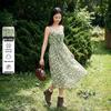 Ledin Bow-Knot Waist Floral Slip Dress