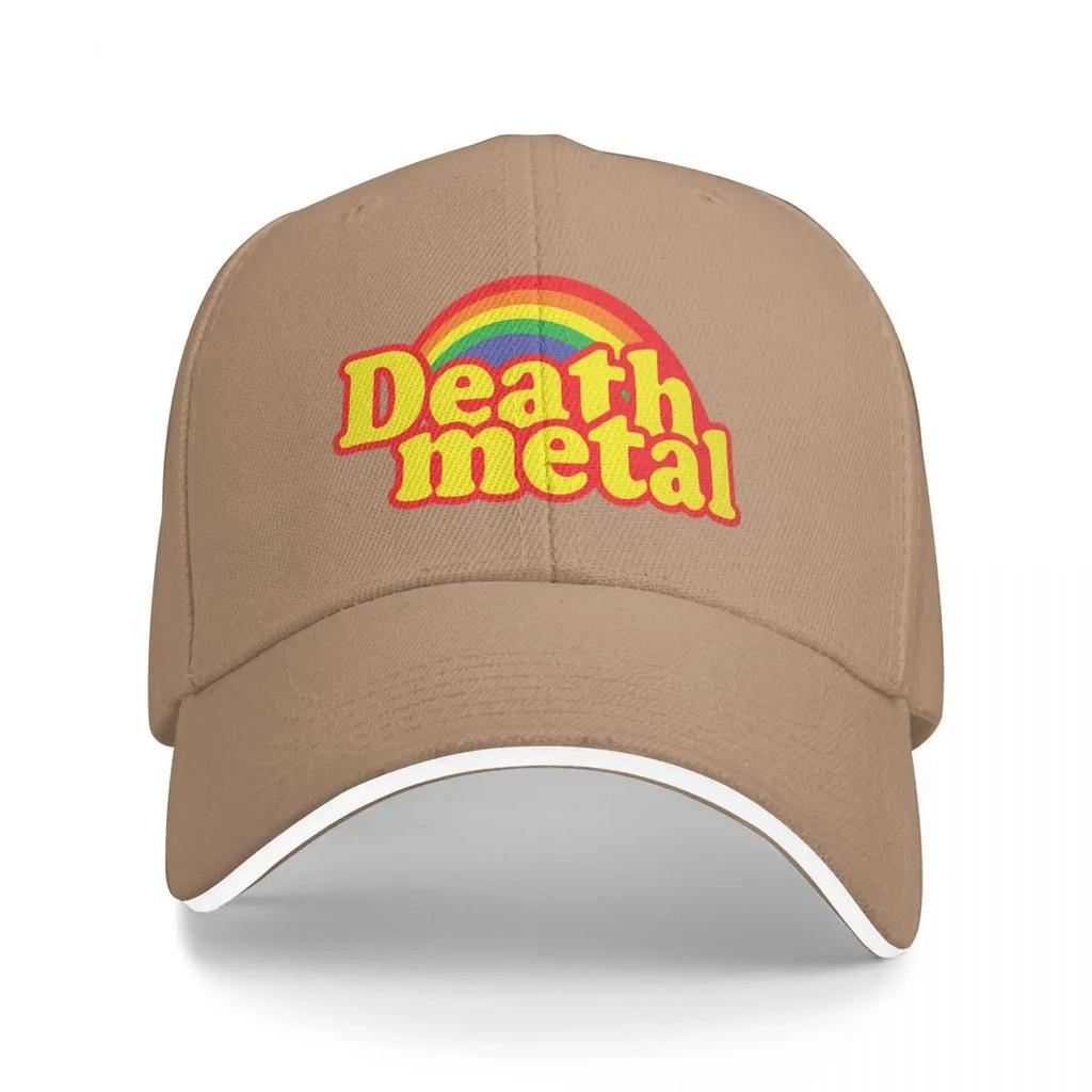 Death Metal Parody Baseball Cap Snap Back Hat Foam Party Hat Luxury Hat Men Designer Man Womens