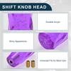 TUCKBOLD Front Car Shift Knob 15cm Purple with 3 Adapters