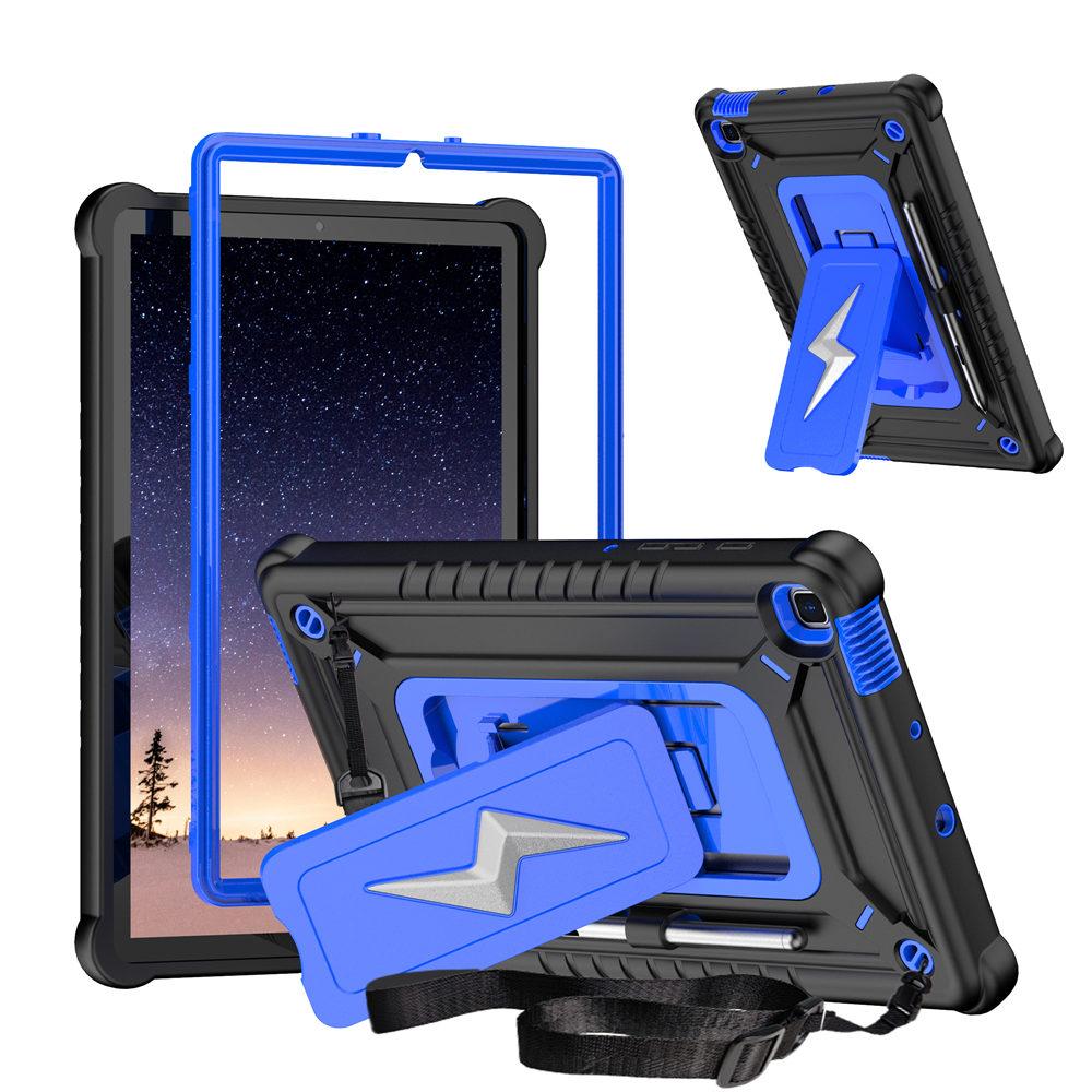 

Armor Case For Samsung Galaxy Tab S6 Lite 10.4 inch 2020 P610 2025 P625 P620 3 in 1 Kickstand Rugged Tablet Cover With Belt Tab S6 Lite 10.4inch