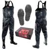 [Dress] Waders Chest High Waders Radial Sole AIRBORNE XL (Height: 175-180cm, Boots: 27-27.5cm) Black
