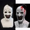 Terrifier Cosplay Maska Halloweenový Ples Oblečení Klobouk Hrůza Maska přes Celý Obličej Narozeninová Oslava Vtipná Rekvizita Joker Pokrývka Hlavy