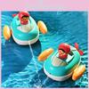 Baby Bath Wind-up Toy Floating Submarine Water Play Toy Plastic Swim Kids Bathing Sprinkler