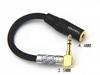 HIFI Female 4.4MM Balanced Headphone Adapter Audio Cable 4.4mm to 3.5mm 4.4mm to 2.5mm 4.4mm to 6.35mm 4.4mm to XLR 4 Pin Angle