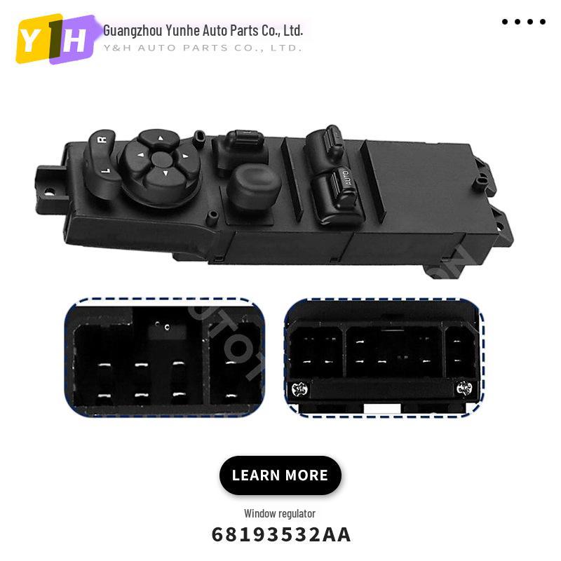 68193532AA Window Adjustment Switch for 01-04 Dodge Dakota 1500