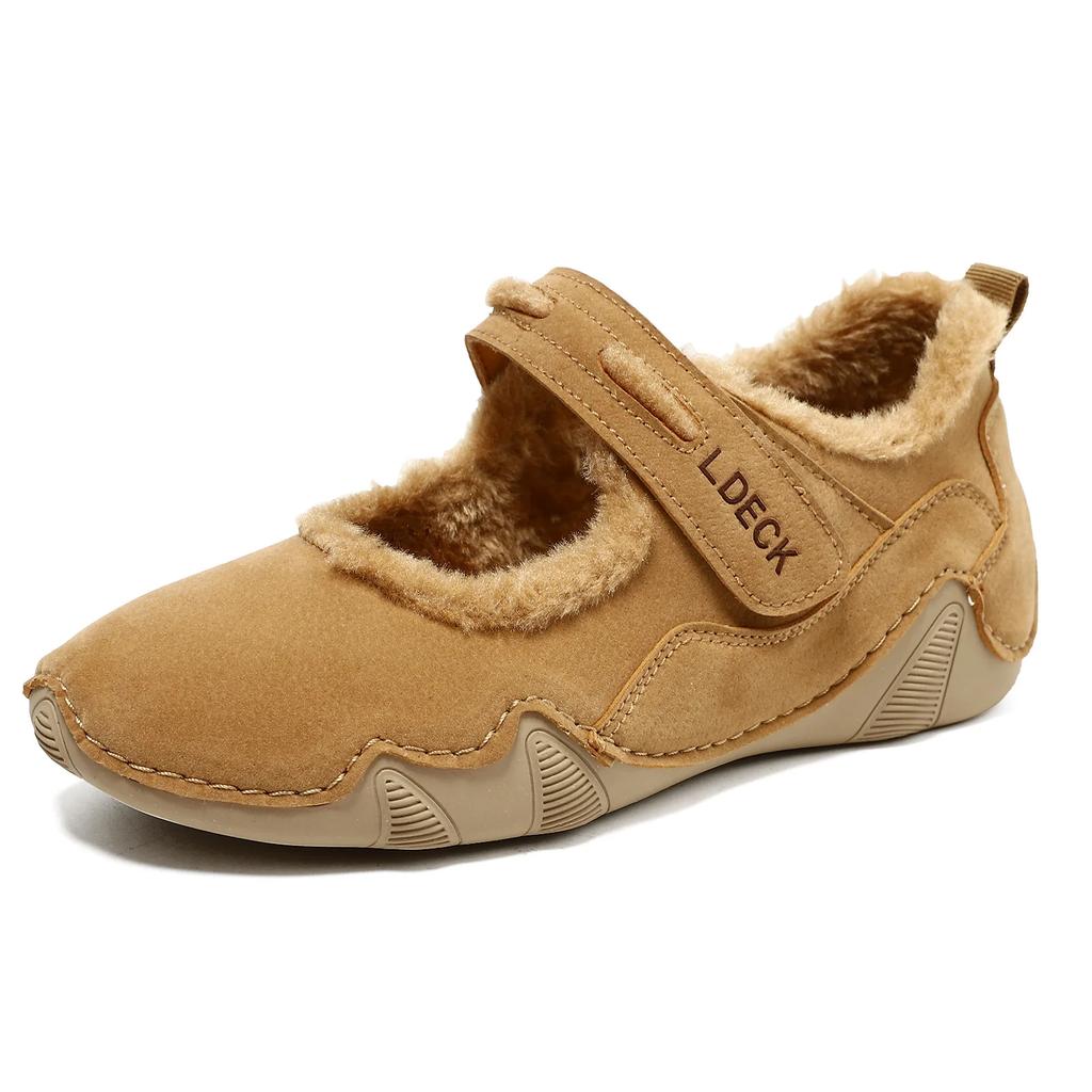 Fashion High Quality Fashion Women's Flat Shoes Round Toe Shallow Shoes Casual Breathable Slip-on Flat Outdoor Ladies Mary Jane Shoes