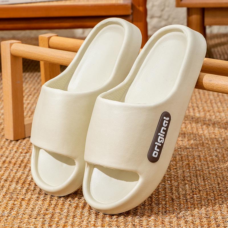 Herrars trendiga halkfria sommartofflor för inomhusbruk, hem och bad