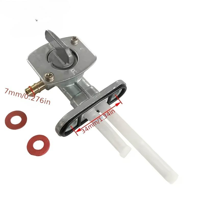 Durable Fuel Valve Secure Gas Fuel Tank Tap Switch Valve Aluminum Alloy, Ideal for Yamaha PW80 TTR125 DRZ400 XT250 350 TW200 Motorcycle Fuel Valve