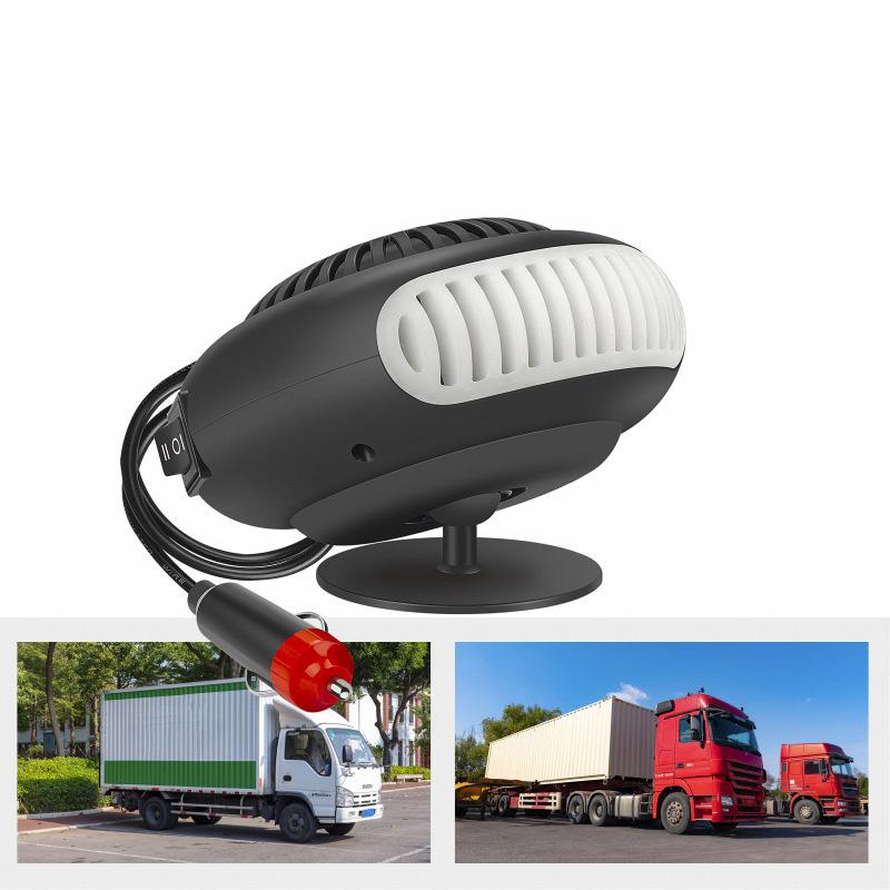 Defrosting Car Heater Portable Car Heater With Fast Heating Low Noise 360-Degree Rotary Base For Small Size Car Interior