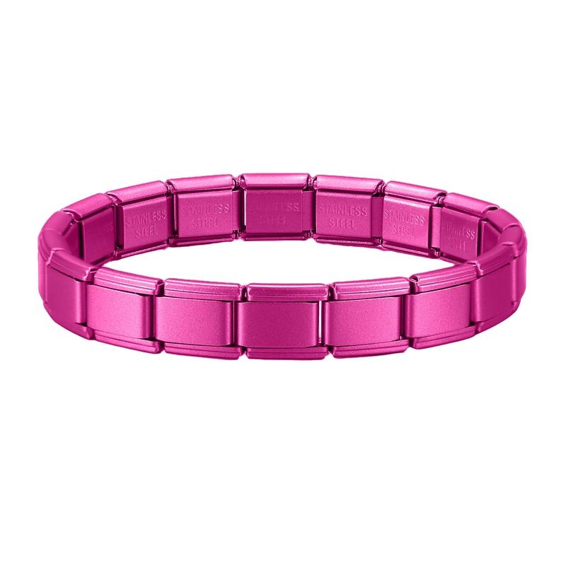 Bracelets à Charms Italiens Y2K DIY Élastique de Base Bracelet en Acier Inoxydable Mode Bijoux pour Femmes Fabrication Vente en Gros