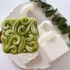 Square Vine Pattern Mooncake Press Mold Cookie Stamps Chinese MidAutumn Moon Cake Makers Decoration Tool for DIY Cookie