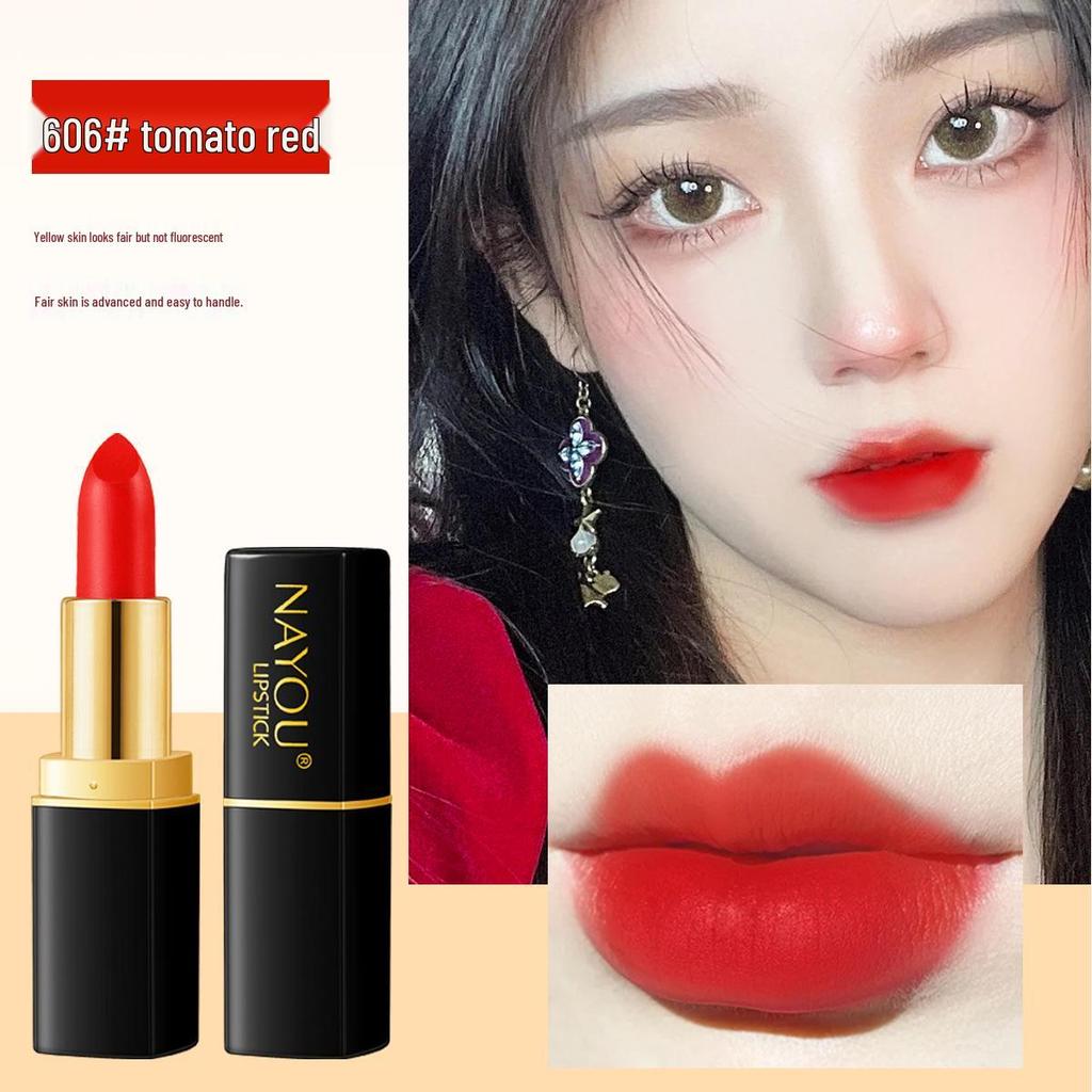 NAYOU Moisturizing Lipstick: Hydrating, Easy To Apply, Non-Staining Student-Friendly Balm