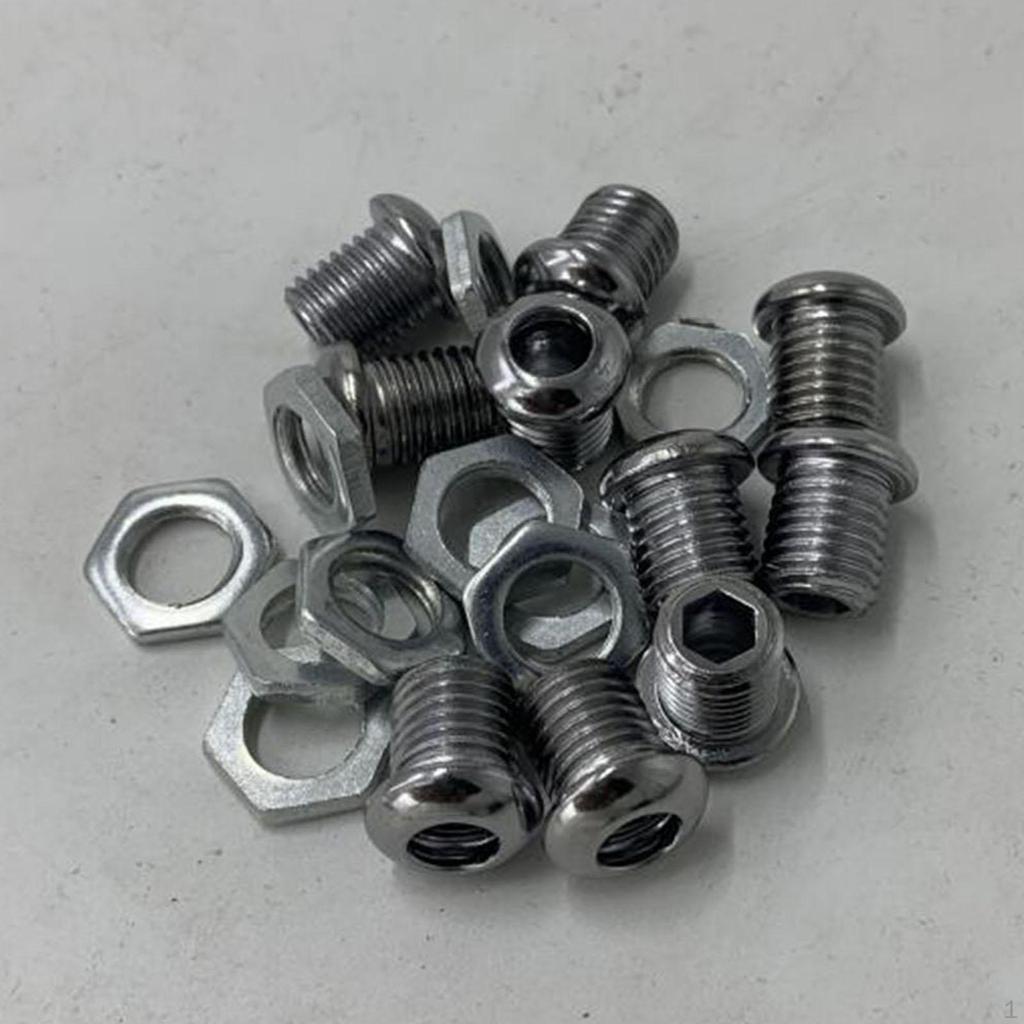 10 Pieces Air Vent for Drums Drum Strainer 1/2" Parts Tom Snare Gear Hardware Part