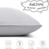 2Pcs Microfiber Sleeping Pillow Cover High-density Envelope-style Pillowcase  Travel