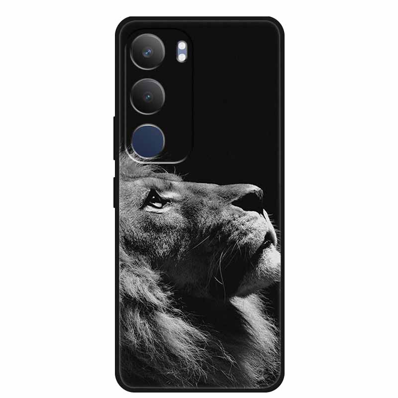 For Vivo Y19s 4G Case TPU Dustproof Coque Shell Black Soft Silicone Case for Vivo Y19s Pro Y 19s 4G Protective Phone Back Cover