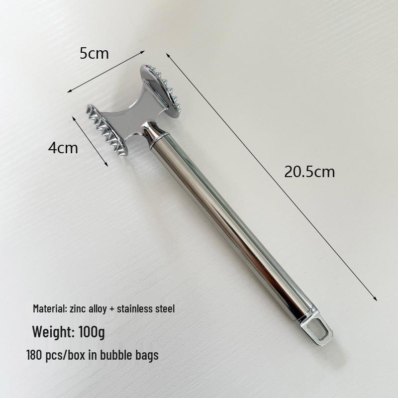 Double-Sided Kitchen Meat Tenderizer & Steak Hammer