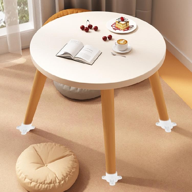 Modern Furniture Accessories 10pcs PVC Pipe Caps Flanges Table Leg Caps Multifunction  Use In DIY Furniture & Plant Stands