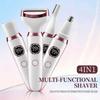 Rechargeable Body Hair Shaver Multifunctional Electric Hair Removal Device Arm Leg Face Shaving Tool For Smooth Shaving