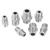 Alta Pressione M 6 8 10 12 14 -20 Metrico 1/4" 3/8" 1/2" 3/4" BSP NPT Maschio 304 Acciaio Inox Nipplo Esagonale Riduttore Raccordo Tubo Connettore