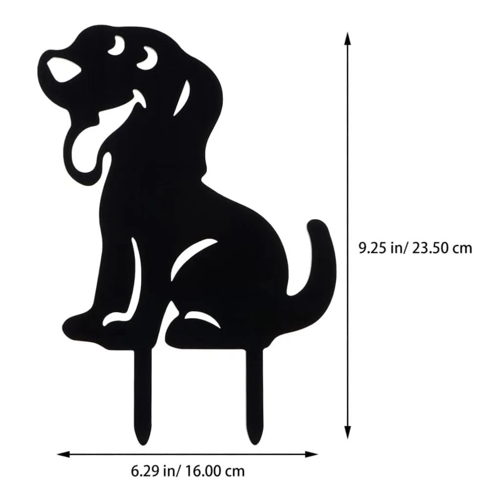 Metall-Hirsch/Hund/Katze-Pfahl - Outdoor-Silhouette-Tierskulpturen | Wasserdichte Metall-Hirsch-Kunstwerke | Dekorative Gartenpfähle