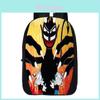 Mochila Estilosa com Estampa 3D de Anime e Alça Macia para Meninos e Meninas