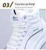2025 Women's Winter Fleece-Lined High-Top Casual Shoes, Korean-Style Warm and Versatile, Soft Sole - SH889