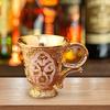 Elegant Metal Wine Goblet Set for Home Entertaining