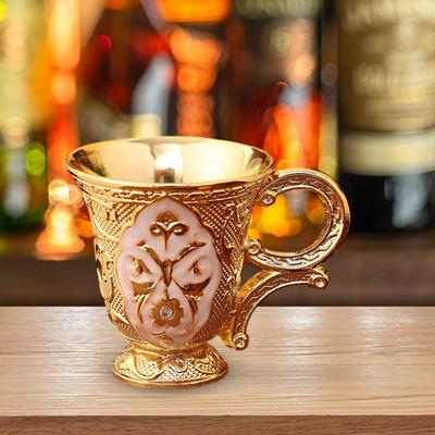 Elegant Metal Wine Goblet Set for Home Entertaining