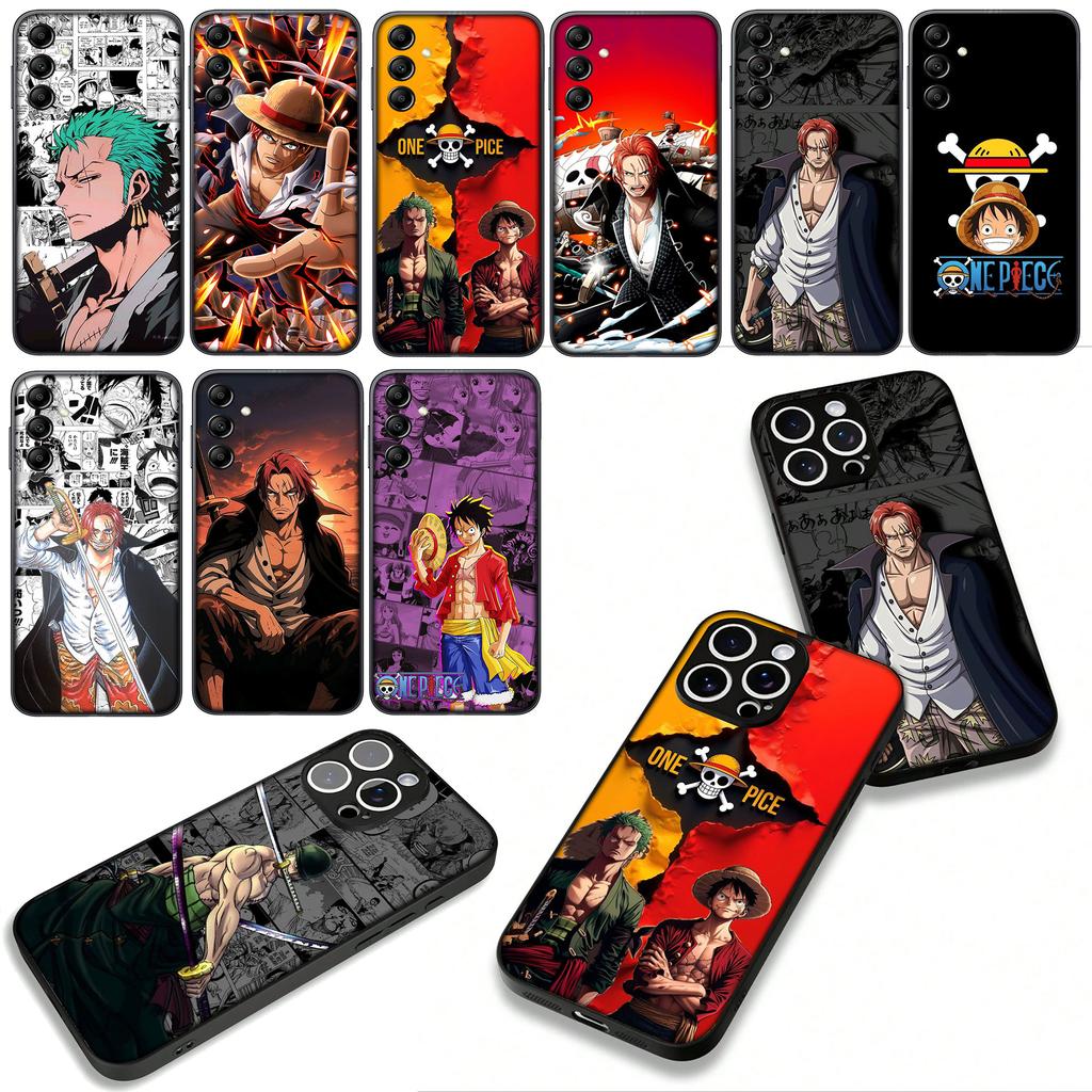 Shanks Luffy Zoro One Pieces Phone Cover for Apple iPhone 17 16 11 Pro XS Max XR 6 7 8 Plus 16E SE 2020 Air 5 SE2 Case