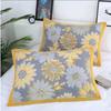 Gauze Multi-layer Pillow Towel Colored Woven Jacquard Cotton Student Children Couple Home Soft and Comfortable Large Pillow Towel