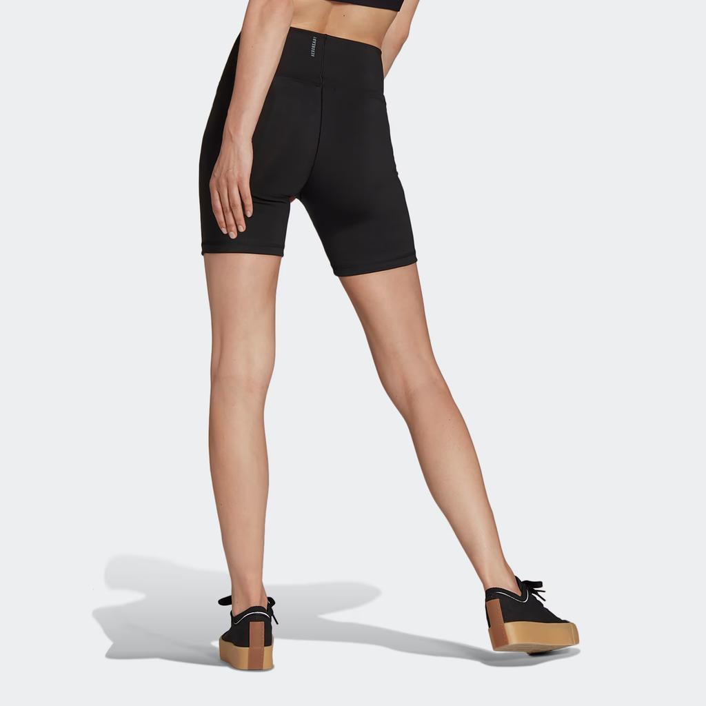 Adidas X Karlie Kloss Collaboration Aeroready Tight Moisture-Wicking Soft Training Shorts Women Shorts Black GH6846