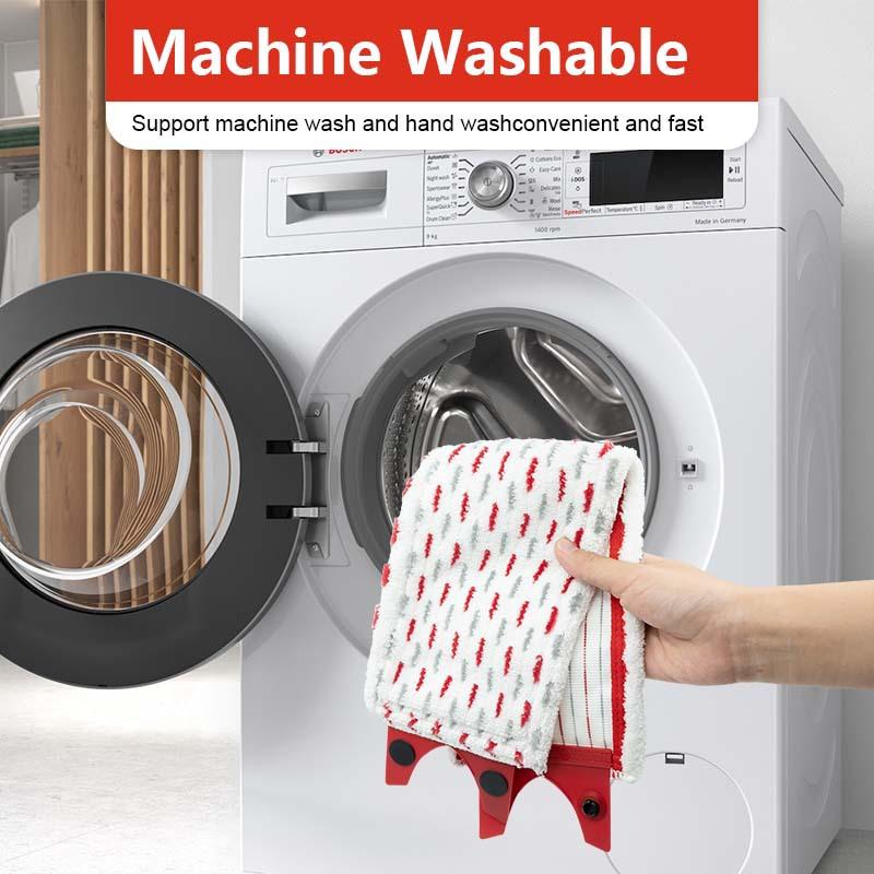 Microfiber Floor Mop Pads For Vileda Ultra Max Replacement Flat Mop Cloth Quick Drying Machine Washable Reusable Cleaning Parts