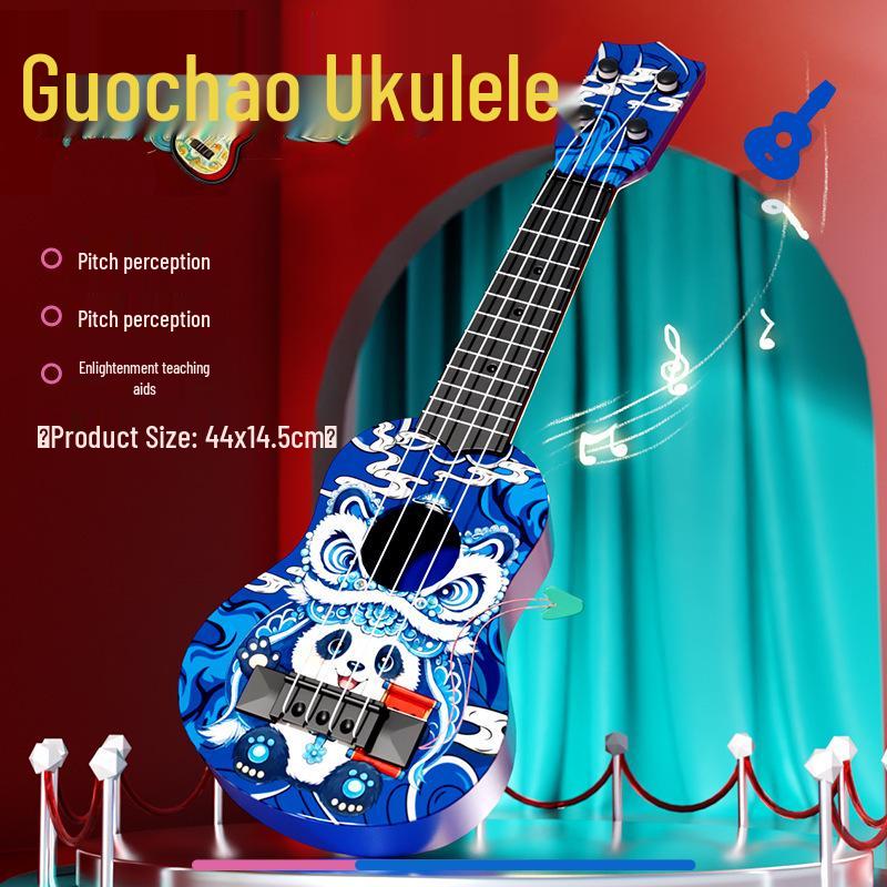 Realistic Guitar Playable Ukulele Toy for Children's Musical Education