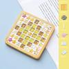 Square Round DIY Mosaic Cup Mat Mosaic Glass Bamboo Pad Creative Handmade Coaster  Toys