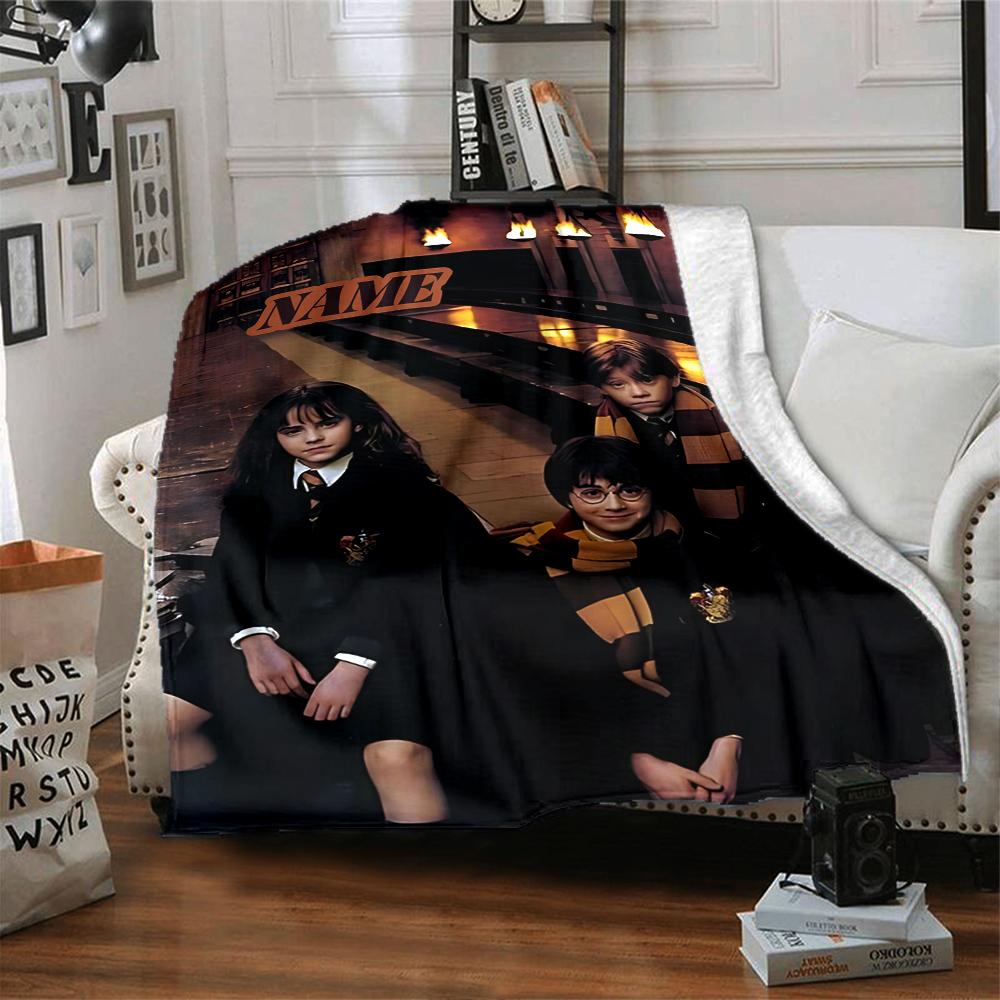 Custom Name Alien Face Close-Up Blanket for Couch & Bed, Plush Cozy Fuzzy Blanket Super Soft & Warm Blankets for Fall and Winter. 090880