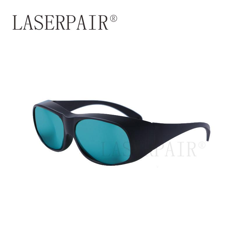 Laserpair 635nm 650nm 694nm Ruby Laser Safety Glasses OD6+ Red Laser Protective Goggles CE EN207 620-700nm Eye Protection (Blue,safety glasses)