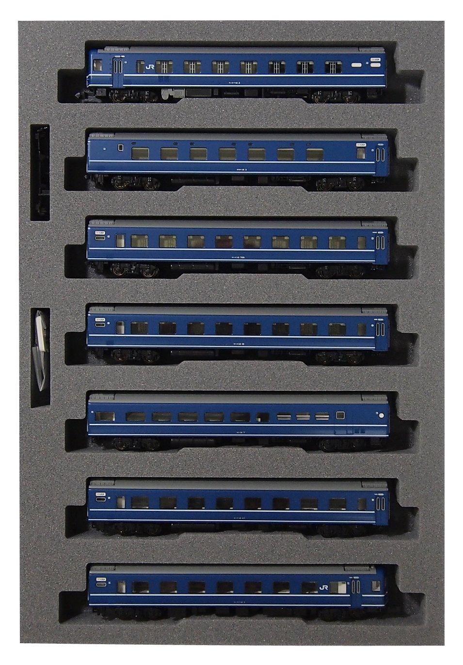 

KATO N gauge 14 series sleeper express Sakura JR specification Sasebo formation 7 car set model railroad passenger car 10-1234