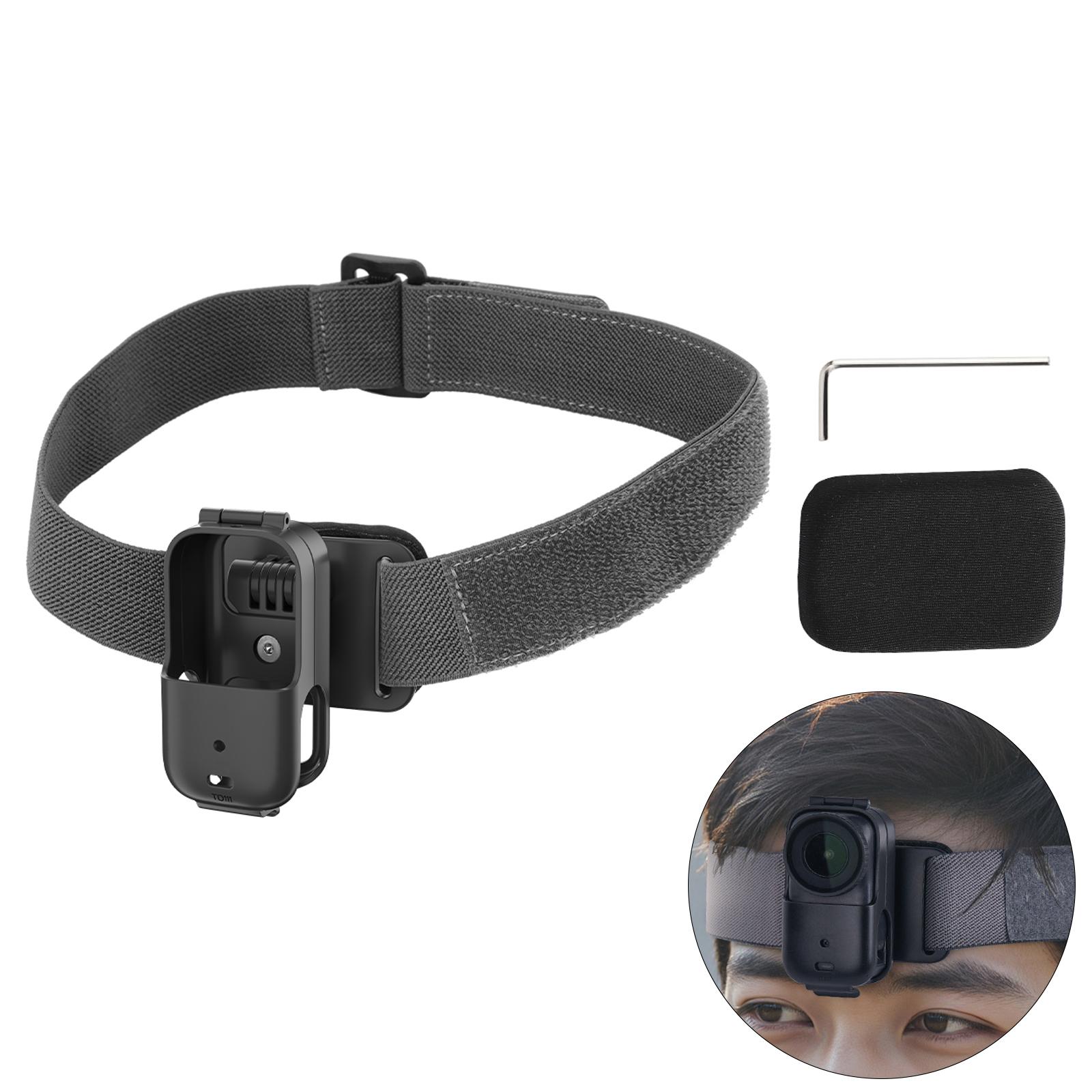 

Adjustable Headband for Cameras Elastic Head Mount Portrait to Landscape Switching 90°Tilt Control for Optimal Angles 1