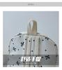 Nylon Material Bow Print Backpack Quilted Design Multi-Pocket Large Capacity School Bag Adjustable Straps Reinforce Structure