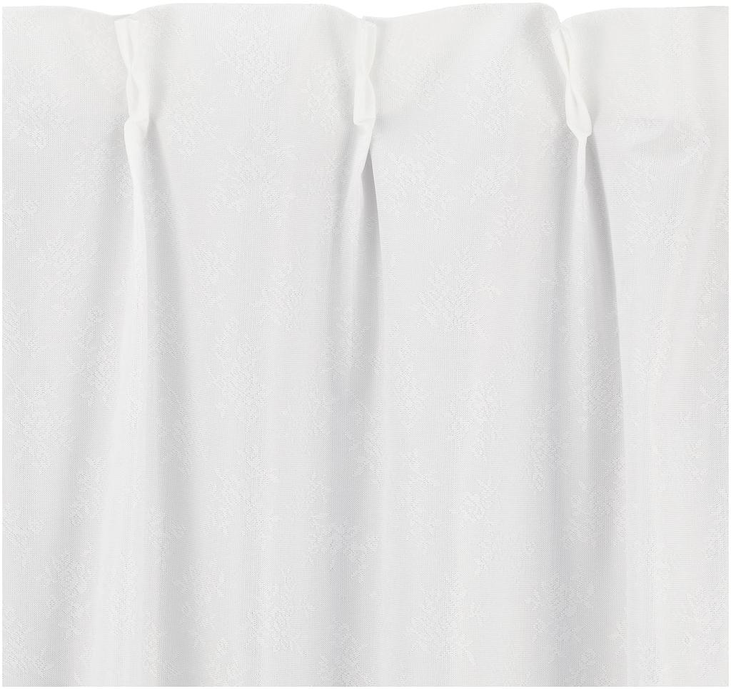 Univer Lace 100cm Wide X 133cm Set of UV Protection Energy Privacy Mio Curtains, Long, 2, (Over 85%), Saving, Protection, Washable, White,