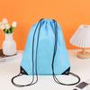 Waterproof 210D Polyester Drawstring Sports Backpack with Custom Logo