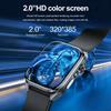 SACOSDING AI Health SmartWatch for Men Women with Flashlight 2.5D UI Voice Bluetooth Call Smart Watch Fitness Tracker