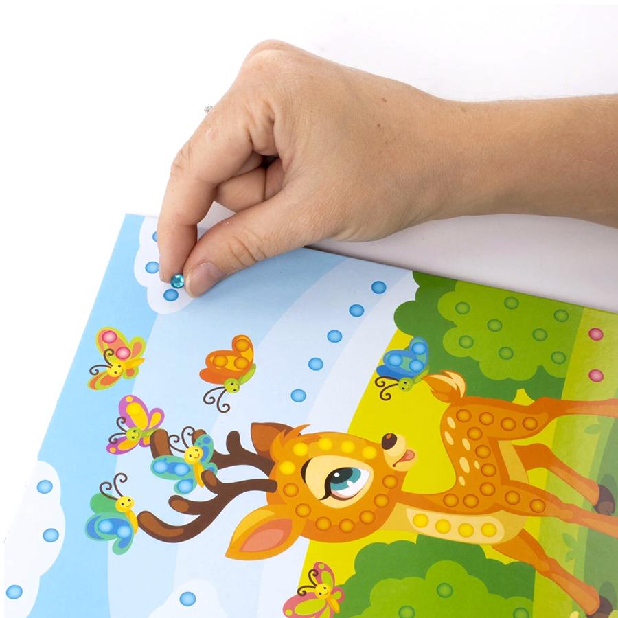5/10pcs Cartoon Painting Diamond Crystal Sticker Handmade DIY Art Multistyle Creative Birthday Gift Entertainment Supplies XJM