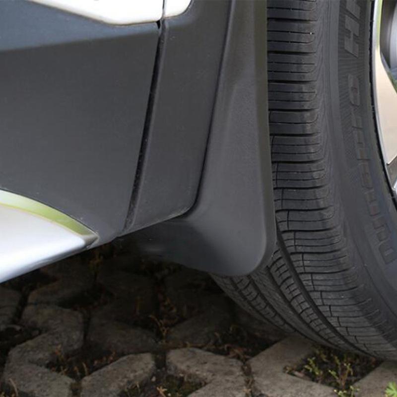 Car Plastic Fender Soft Mudguard Protection Flap Splash Mud Guard Frame 4PCs For Hyundai Santa Fe SantaFe   -2024